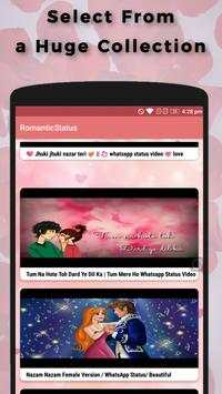 Romantic Video Status for Whatsapp screenshot 1