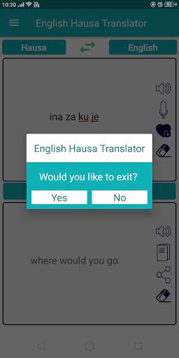 English Hausa Translator screenshot 9