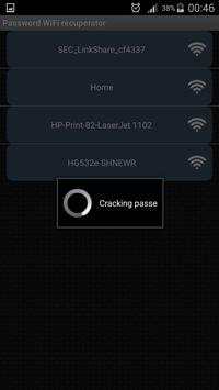 Wifi Password Cracker prank screenshot 5