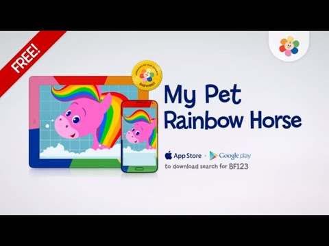 My Pet Rainbow Horse for Kids screenshot 1