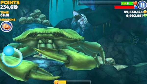 Cheats Hungry Shark Evolution screenshot 3