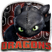 How to Train Your Dragon Toothless Keyboard Theme icon
