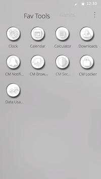 Pure Peace CM Launcher Theme screenshot 4