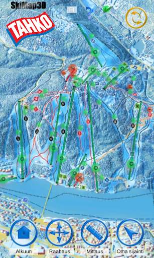 SkiMap3D Tahko screenshot 2