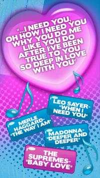 Guess Popular Love Song Quiz screenshot 6
