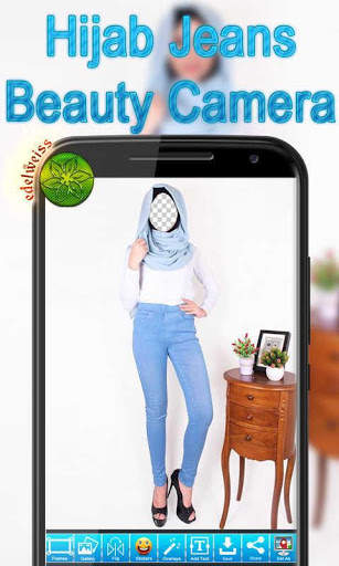 Hijab Jeans Beauty Camera 2 تصوير الشاشة