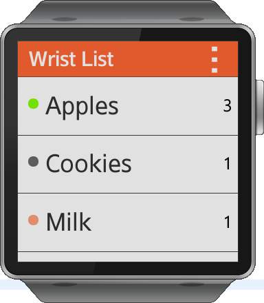 Wrist List - Shopping List screenshot 5