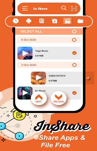 InShare - Share Apps and File Free screenshot 17