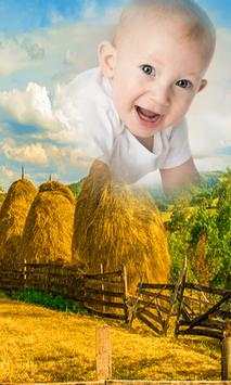 Features natural village photo frame application screenshot 11