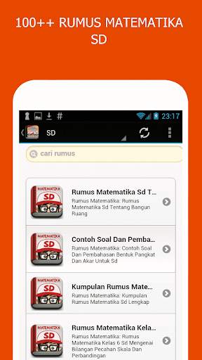 Rumus Matematika SD SMP SMA скриншот 3