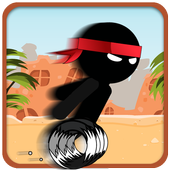Running Stick Man icon
