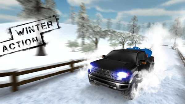 4x4 Off-Road Kış Oyunu screenshot 1