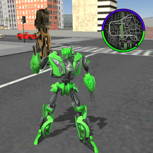 Super Car Robot Transforme Futuristic Supercar icon