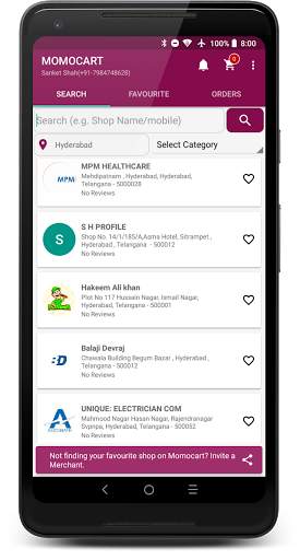 Online Shopping from Nearby Shops screenshot 2