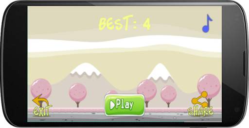 Ninja Run Fly Kid screenshot 2