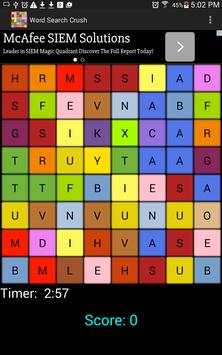 Word Search Crush Speedy screenshot 2