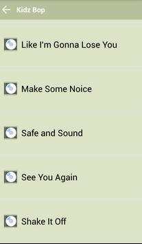 KIDZ BOP KIDS SONG NEW screenshot 3