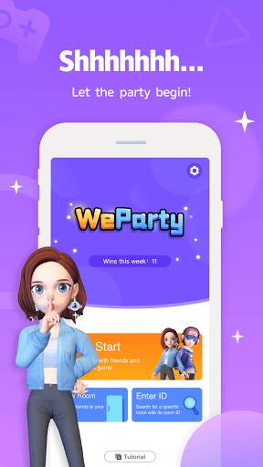 WeParty - Voice Party Gaming screenshot 1