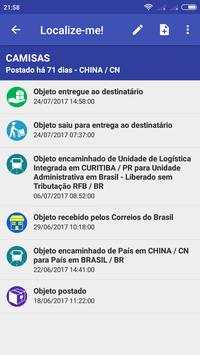 Localize-me! - Encomendas(Correios) 5 تصوير الشاشة