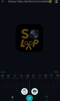 Soloop Video clip-Record immediately screenshot 1