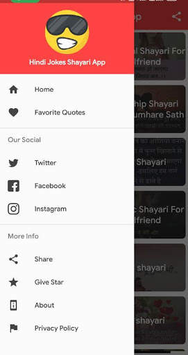 Hindi jokes shayari app screenshot 5