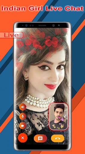 Indian Girl Live Video Chat - Random Video Chat screenshot 1