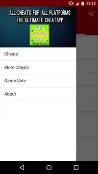 Cheats - GTA Vice City Stories 3 تصوير الشاشة