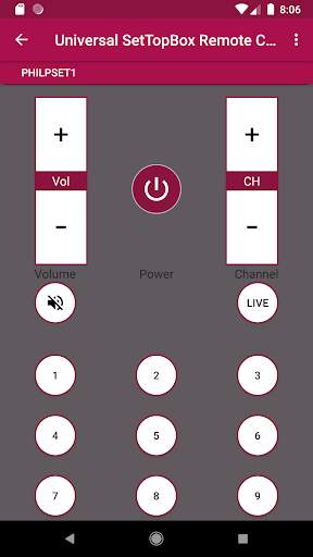 Universal Set Top Box Remote Control screenshot 5