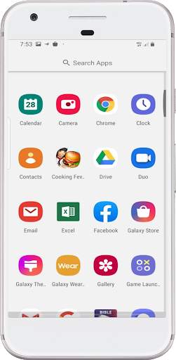 Pace launcher screenshot 2