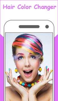 Hair Color Changer Camera Photo screenshot 8