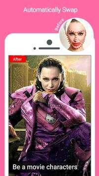 Change face: swap face,  change hair screenshot 2