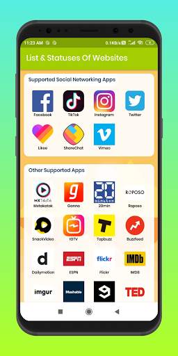 Vido - Video Downloader - Vidmete App Download.com screenshot 1