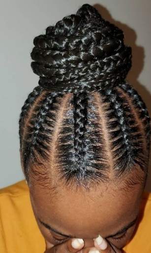Cute Cornrow Hairstyles screenshot 7