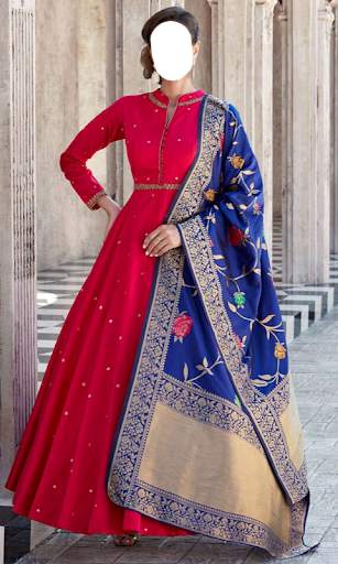 Anarkali Dress Photo Suit New screenshot 10