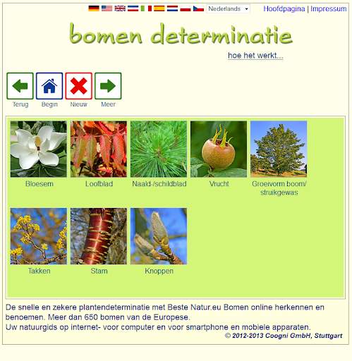 Bomen-Determinatie screenshot 1
