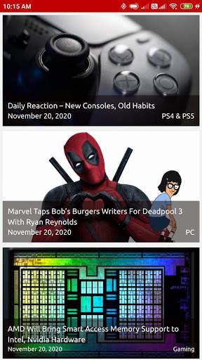 Latest Gaming News screenshot 2