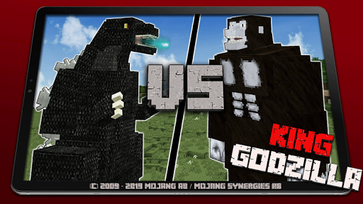 Годзилла Аддон Кинг for MCPE скриншот 1