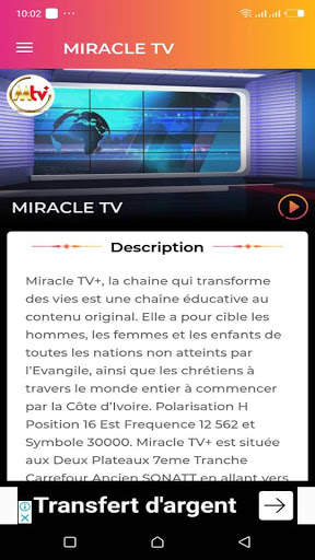 Miracle TV  screenshot 2
