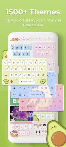 Emoji Keyboard Lite-Emoji screenshot 2