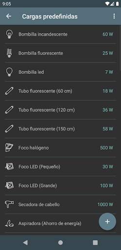 Consumo Eléctrico screenshot 4