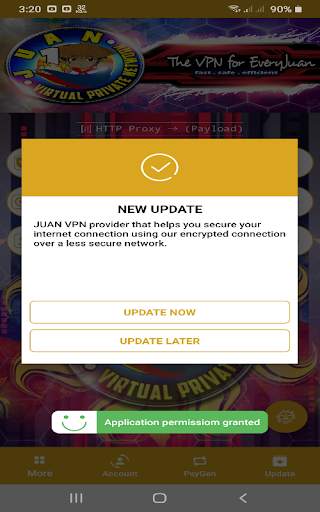 JUAN VPN screenshot 2