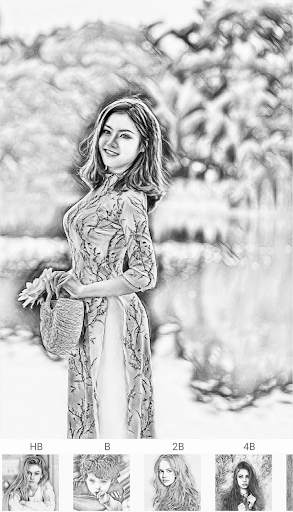Pencil Photo Sketch-Sketch Drawing Photo Editor 4 تصوير الشاشة
