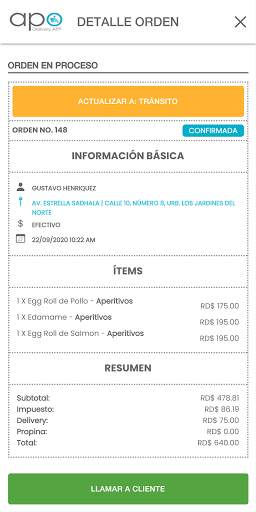 APO Delivery screenshot 2