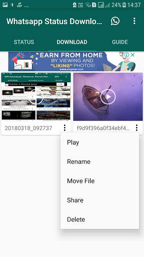 Whatsdownloader screenshot 3