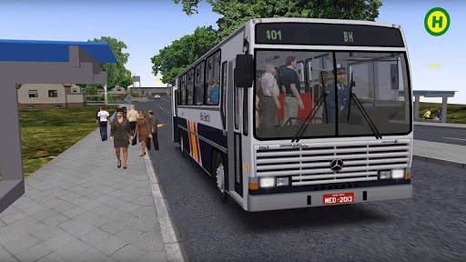 City bus driver & Off Road Bus driver screenshot 5