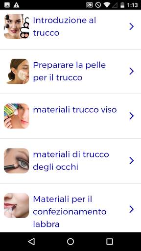 Corso di Trucco screenshot 1