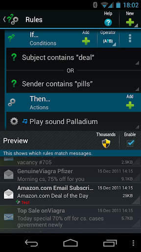 ProfiMail Go - email client screenshot 9