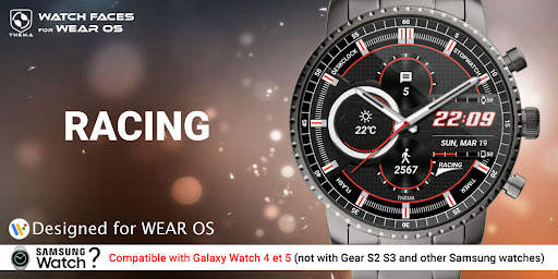 Racing Watch Face screenshot 1