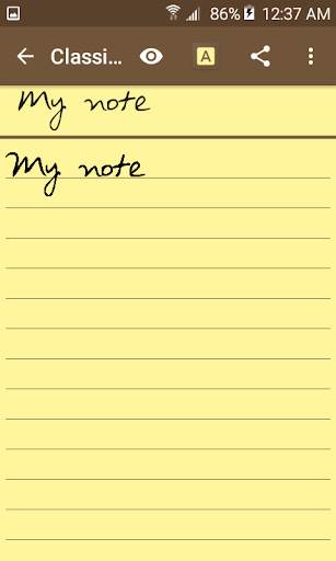 Notepad screenshot 1
