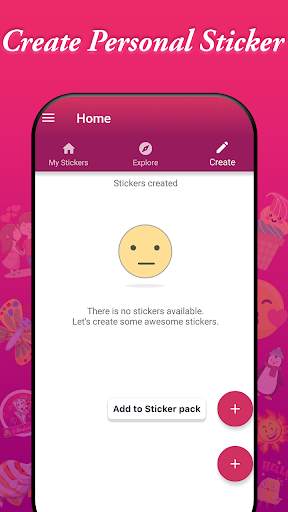 Latest stickers and stickers maker screenshot 3
